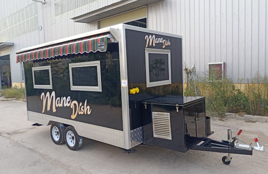13ft fully equipped mobile kitchen for sale